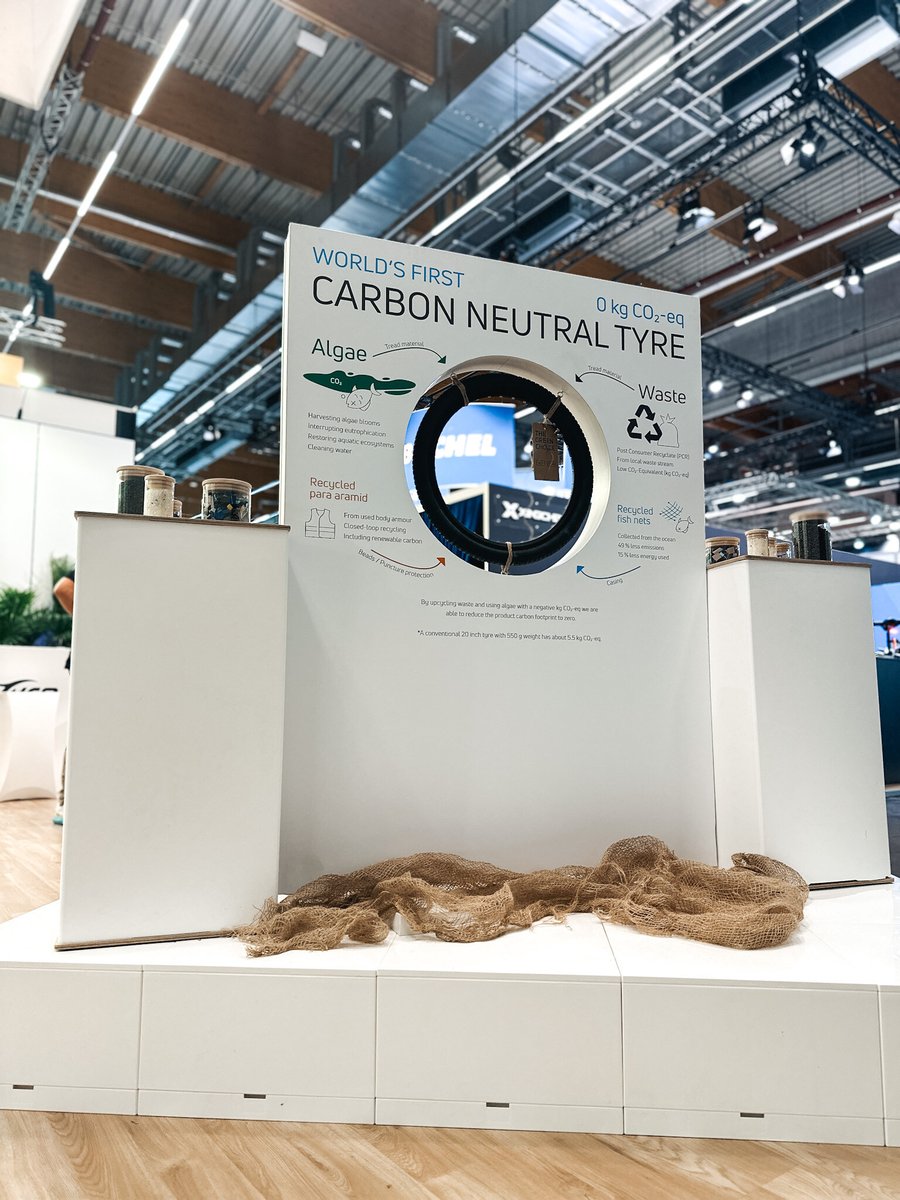 reTyre Carbon-Neutral Tyre at Eurobike